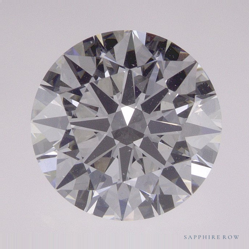 2.39 ct lab-grown diamond, round cut | Sapphire Row · cut7
