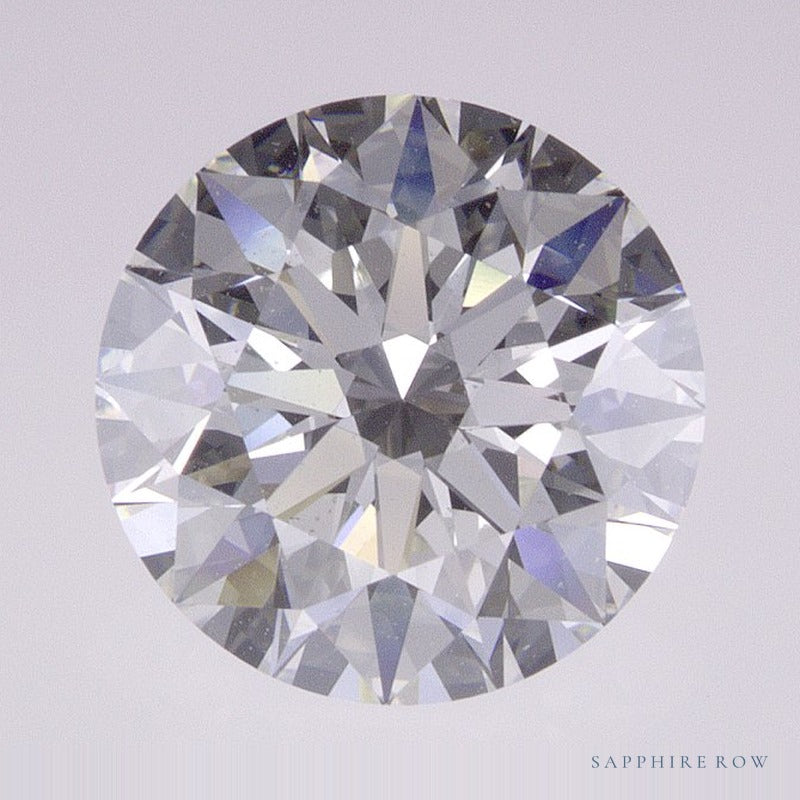 2.39 ct lab-grown diamond, round cut | Sapphire Row · cut7