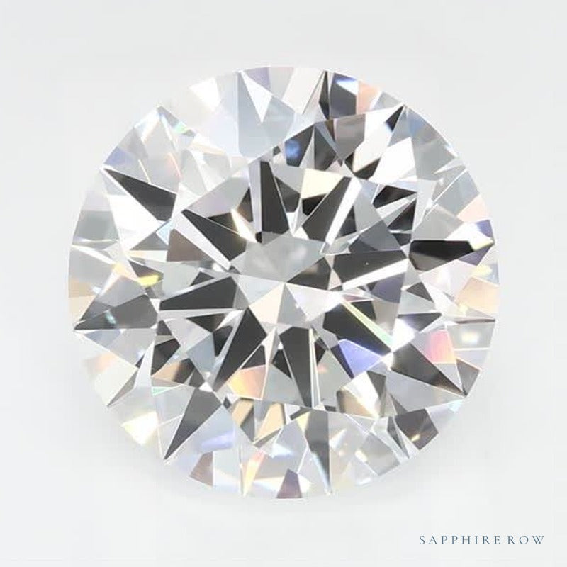 2.39 ct lab-grown diamond, round cut | Sapphire Row · cut7