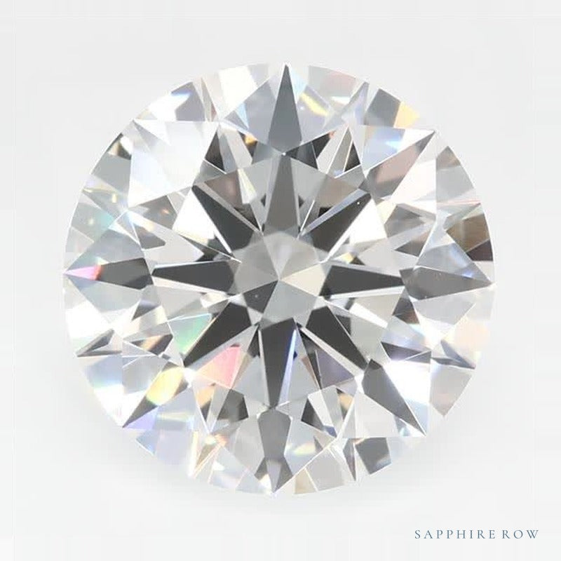 2.39 ct lab-grown diamond, round cut | Sapphire Row · cut7