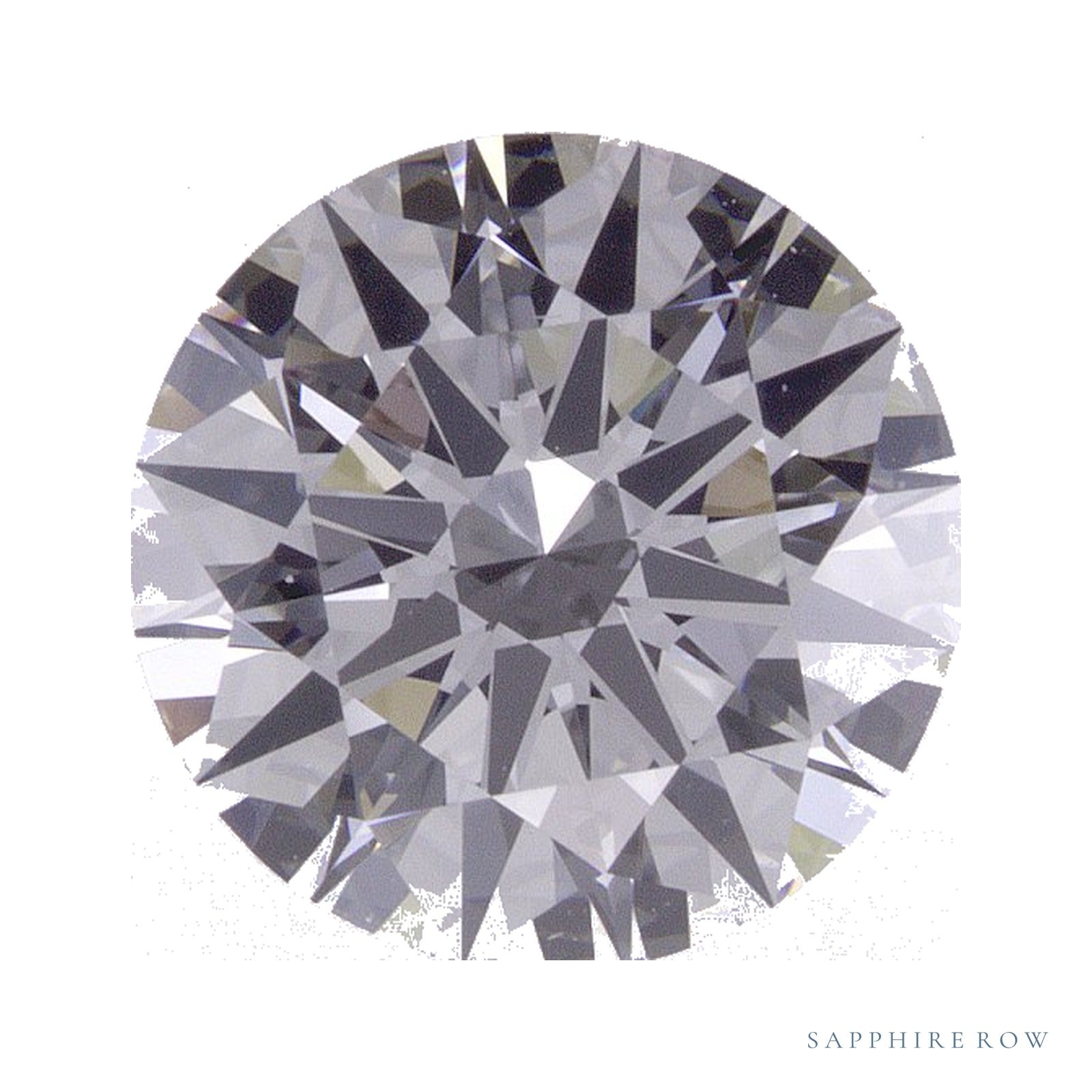 2.39 ct lab-grown diamond, round cut | Sapphire Row · cut4