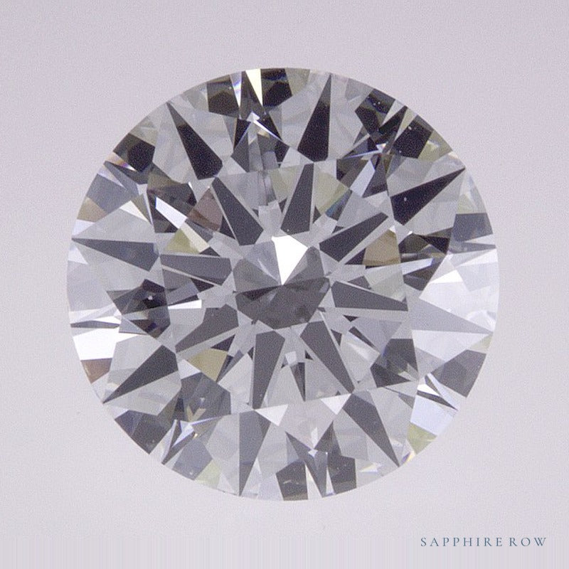 2.39 ct lab-grown diamond, round cut | Sapphire Row · cut7