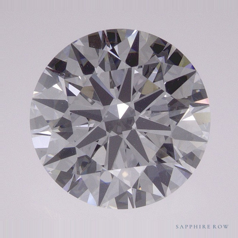 2.39 ct lab-grown diamond, round cut | Sapphire Row · cut7