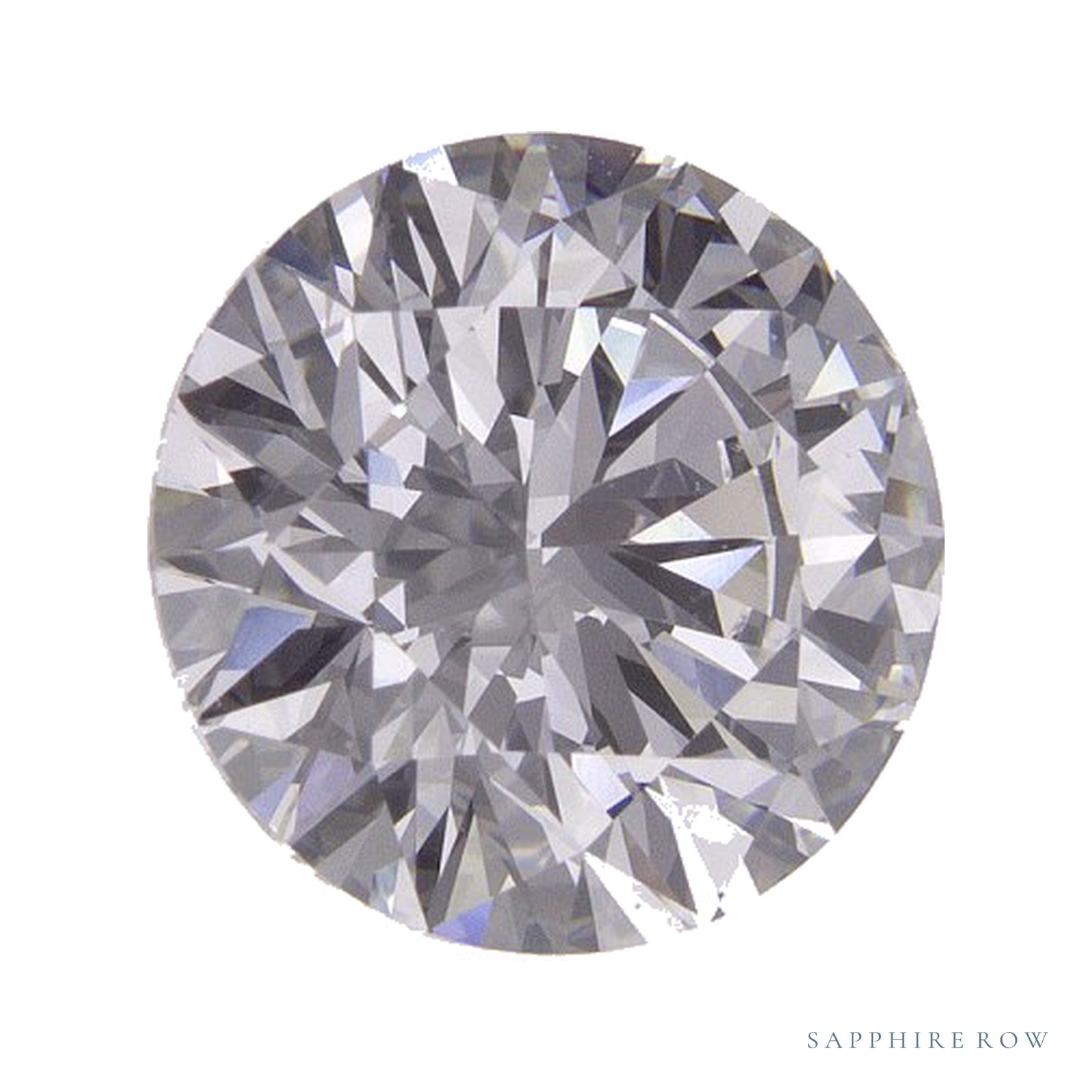 2.39 ct lab-grown diamond, round cut | Sapphire Row · cut4
