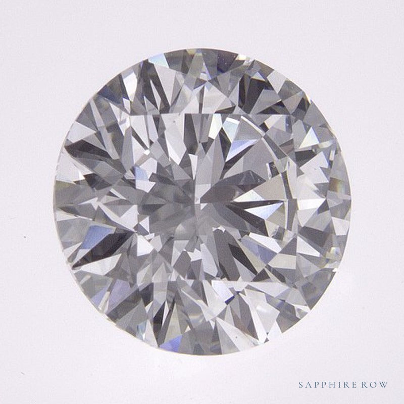 2.39 ct lab-grown diamond, round cut | Sapphire Row · cut7