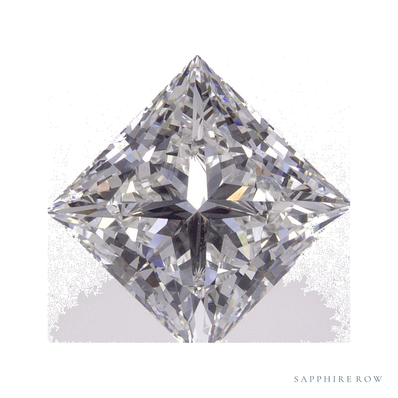 2.38 ct Square Lab-Grown Diamond – F VS1 — Sapphire Row · cut · cut2 · cut3 · cut4