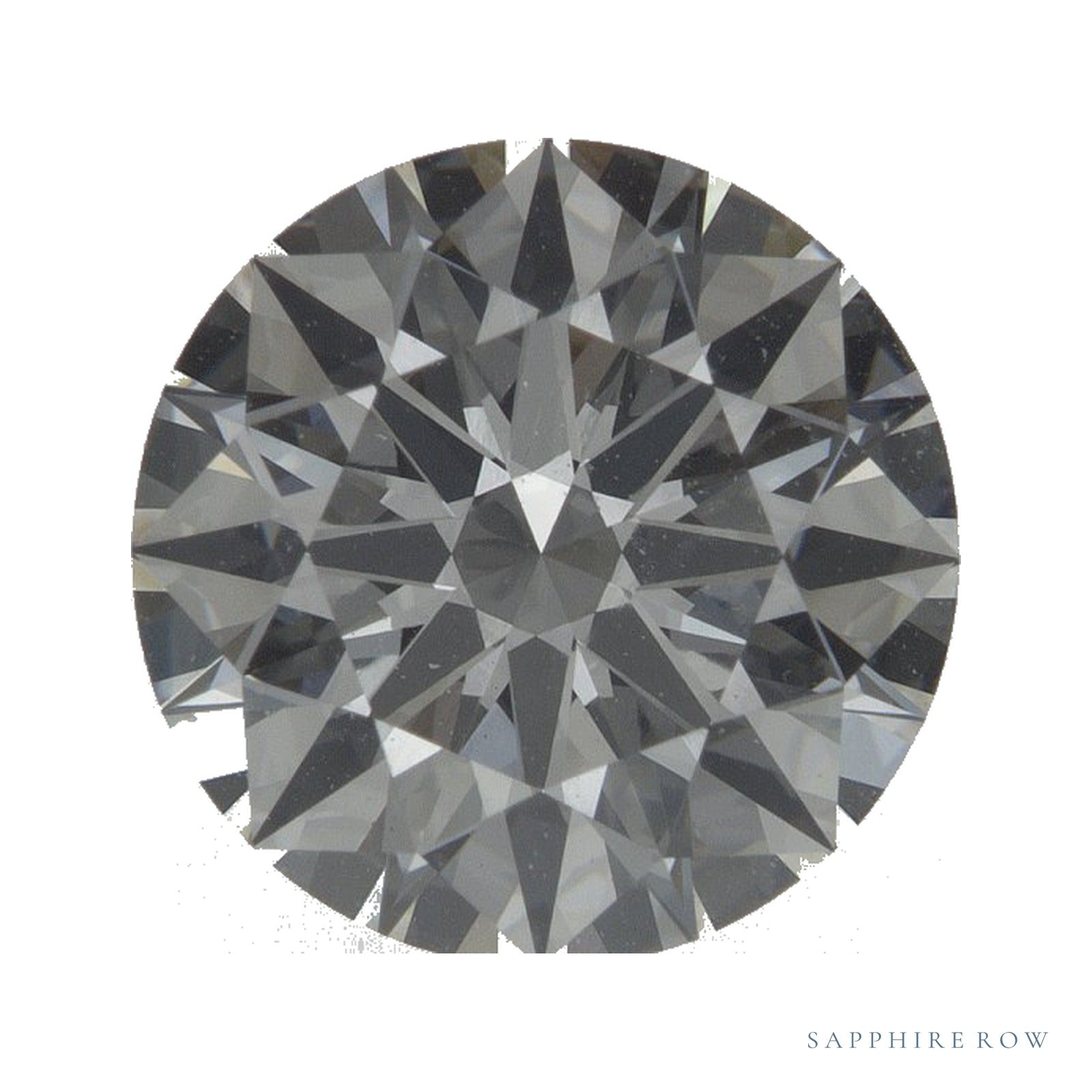 2.38 ct lab-grown diamond, round cut | Sapphire Row · cut4