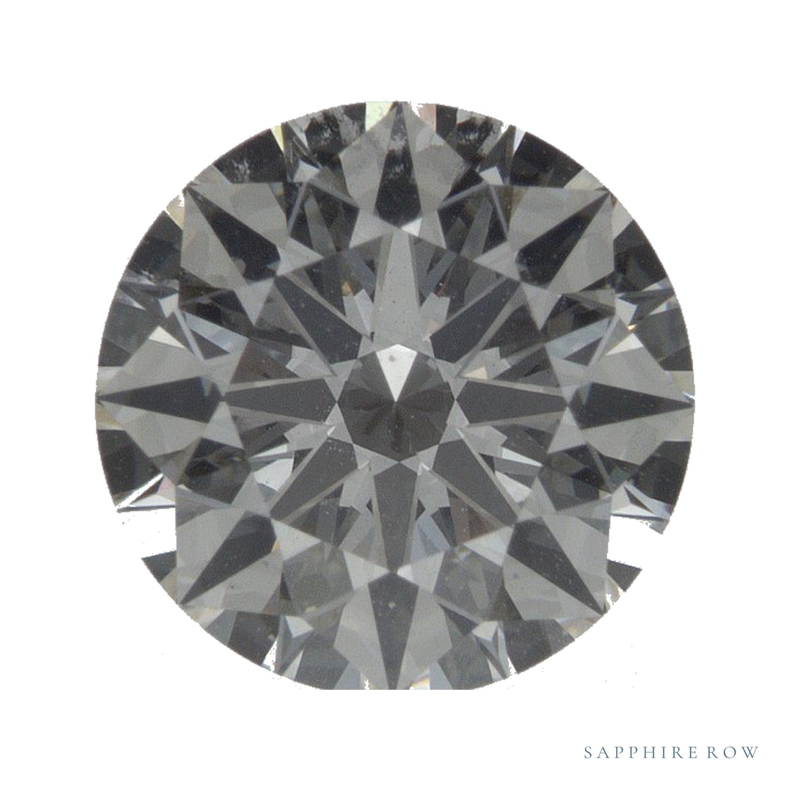 2.38 ct lab-grown diamond, round cut | Sapphire Row · cut4
