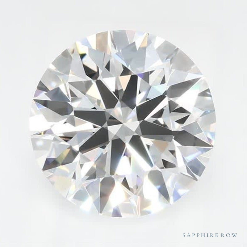 2.38 ct lab-grown diamond, round cut | Sapphire Row · cut7