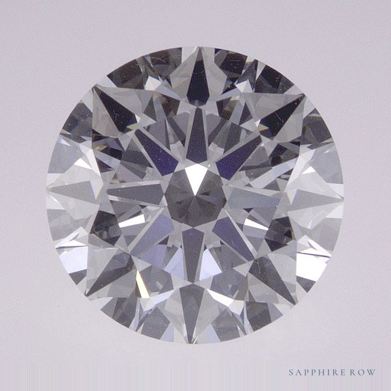 2.37 ct lab-grown diamond, round cut | Sapphire Row · cut7