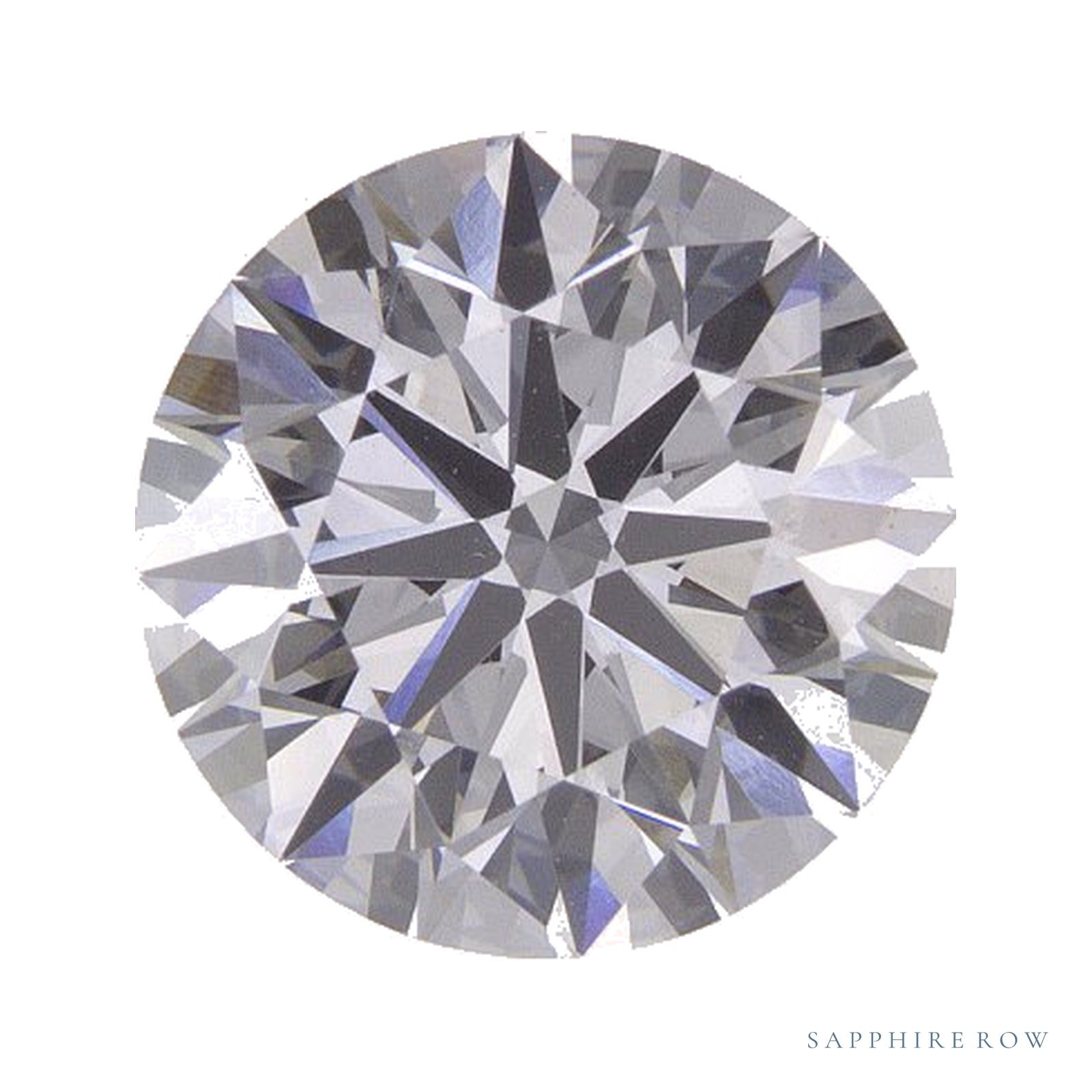 2.37 ct lab-grown diamond, round cut | Sapphire Row · cut4