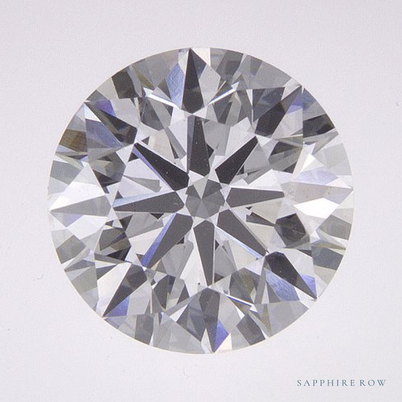 2.37 ct lab-grown diamond, round cut | Sapphire Row · cut7