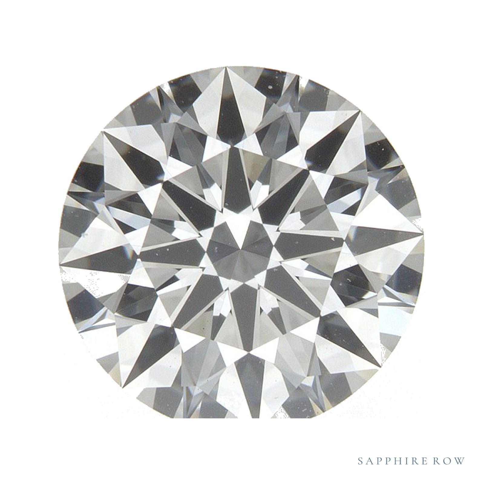 2.36 ct lab-grown diamond, round cut | Sapphire Row · cut4