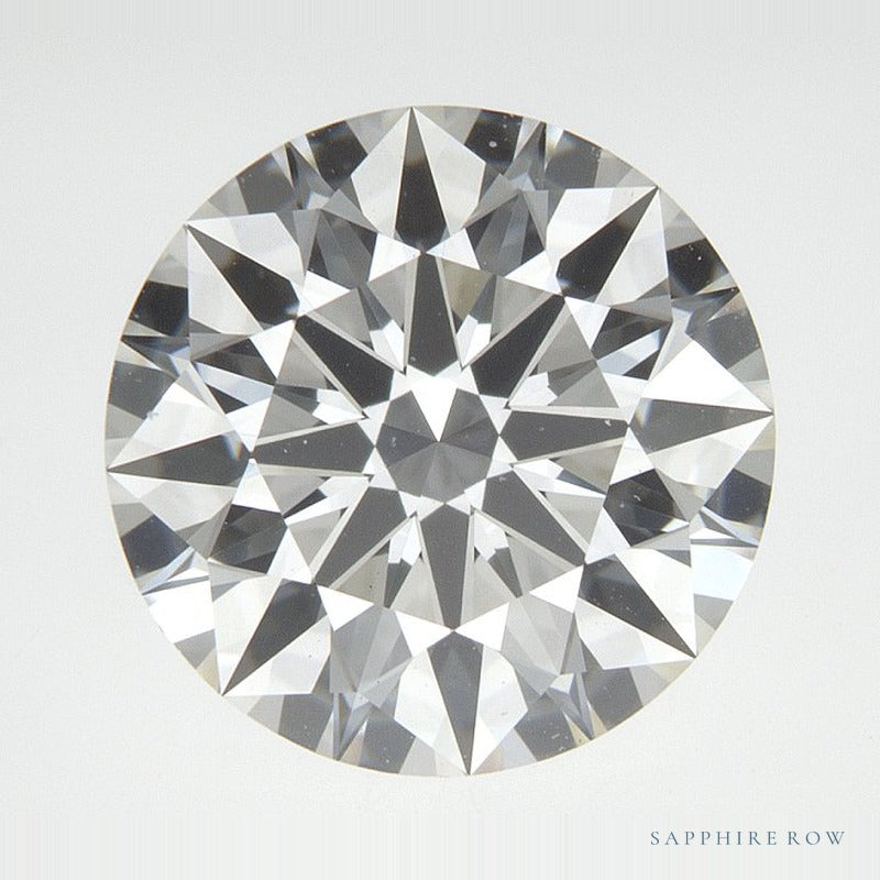 2.36 ct lab-grown diamond, round cut | Sapphire Row · cut7