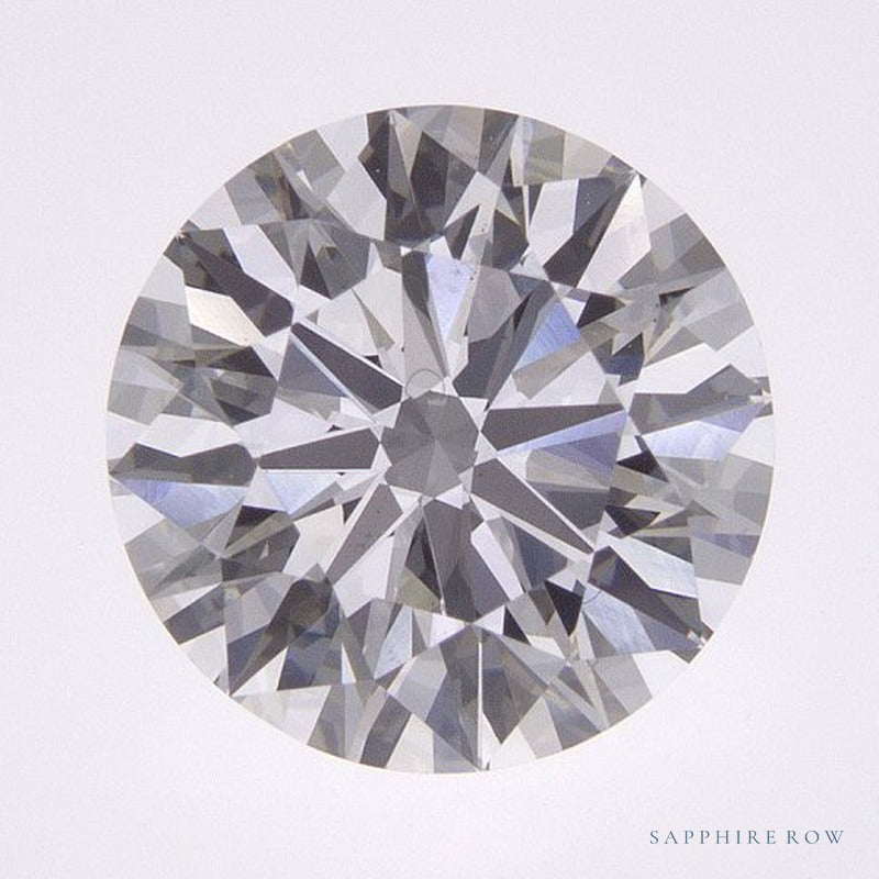 2.36 ct lab-grown diamond, round cut | Sapphire Row · cut7
