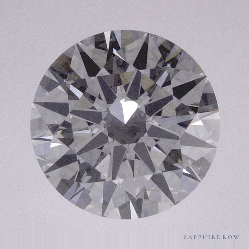 2.36 ct lab-grown diamond, round cut | Sapphire Row · cut7