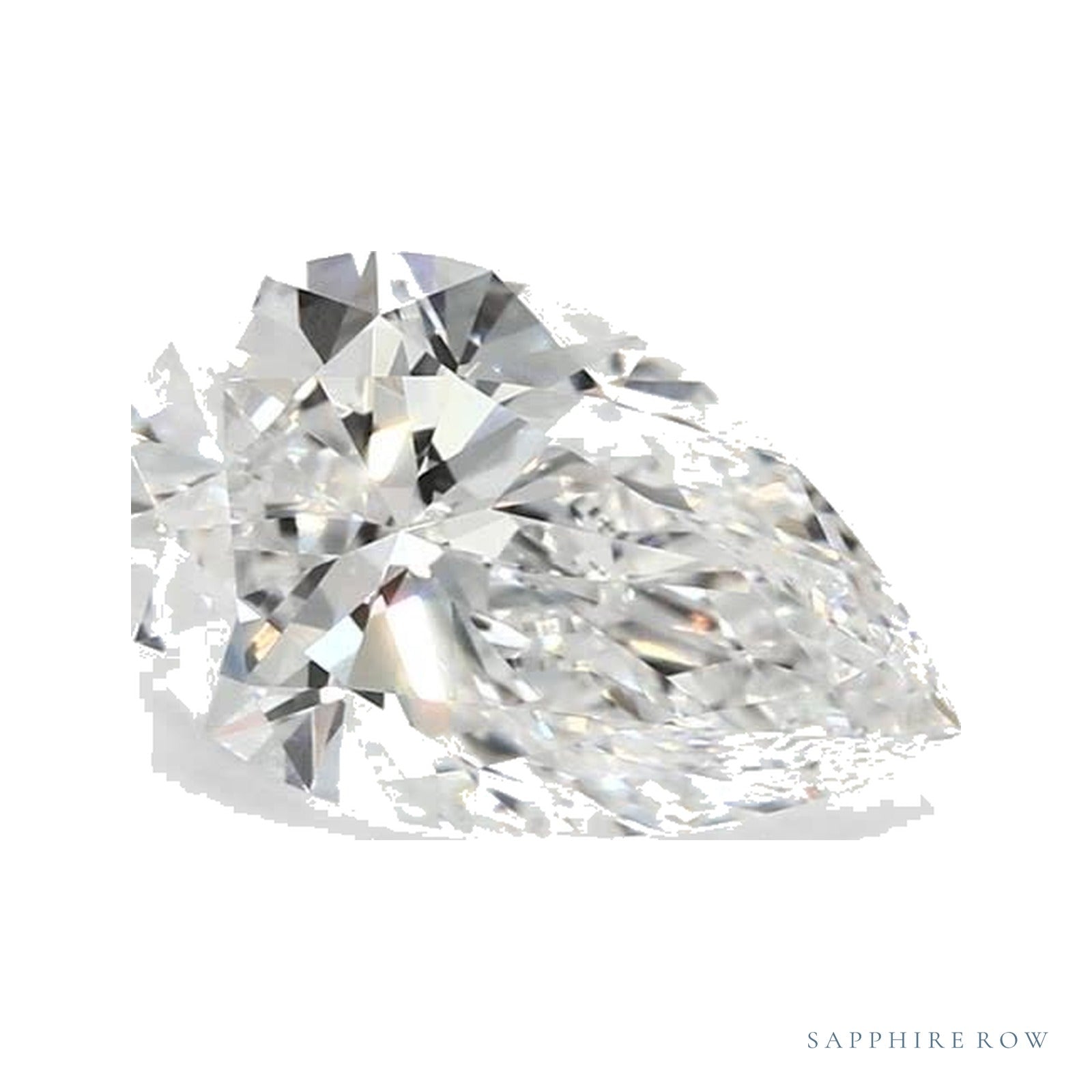 2.35 ct Pear Lab-Grown Diamond – D VVS2 — Sapphire Row · cut · cut2 · cut3 · cut4