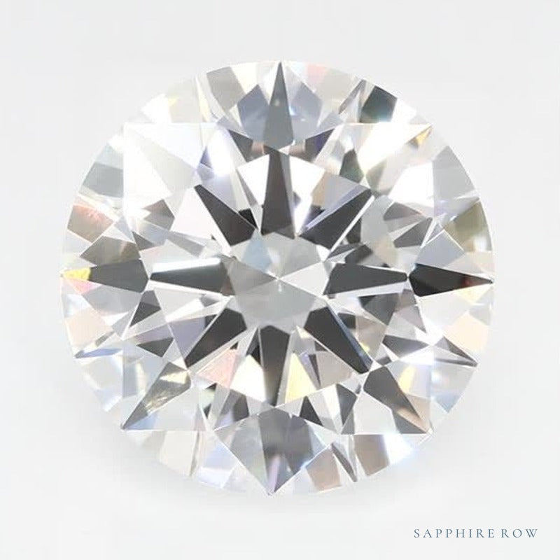 2.35 ct lab-grown diamond, round cut | Sapphire Row · cut7