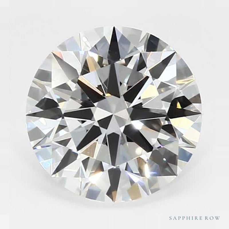 2.35 ct lab-grown diamond, round cut | Sapphire Row · cut7