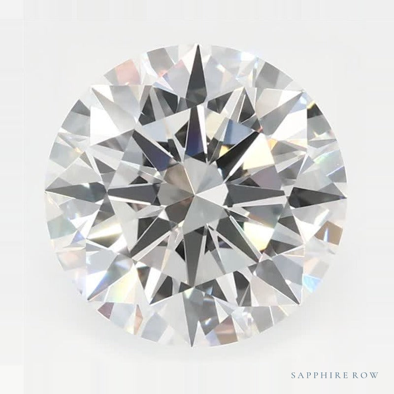 2.34 ct lab-grown diamond, round cut | Sapphire Row · cut7