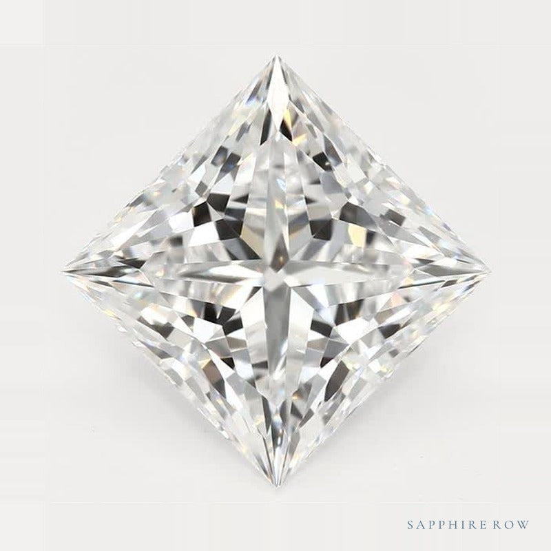 2.33 ct Square Lab-Grown Diamond – E VVS2 — Sapphire Row · cut · cut7