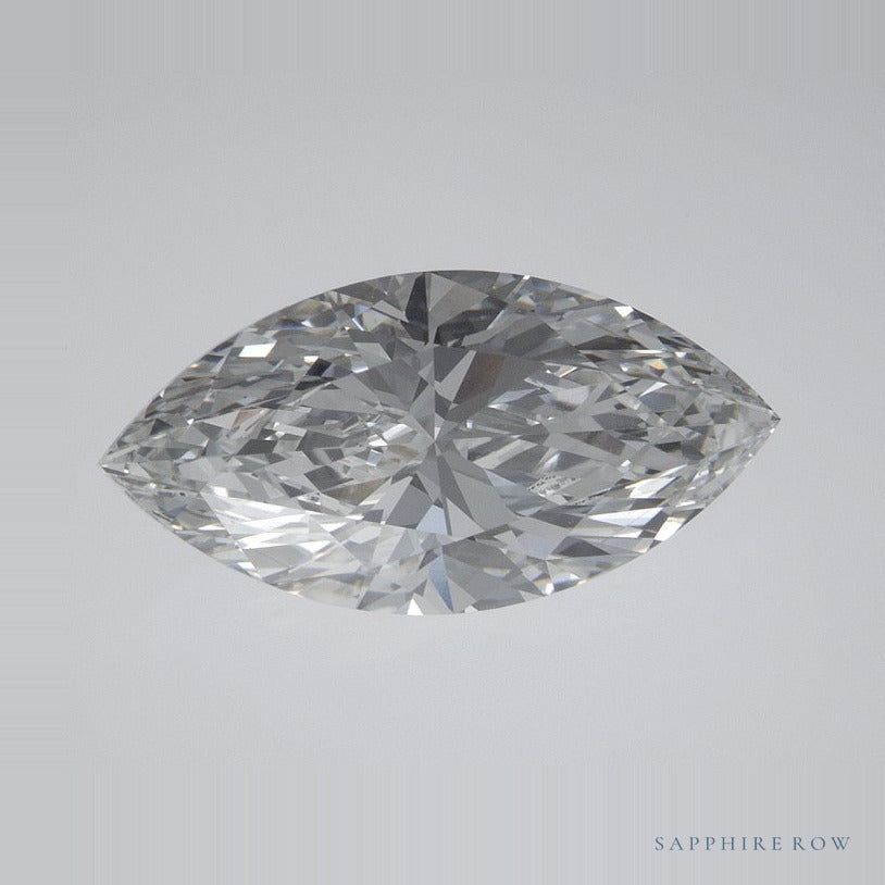 2.33 ct lab-grown diamond, marquise cut | Sapphire Row · cut7