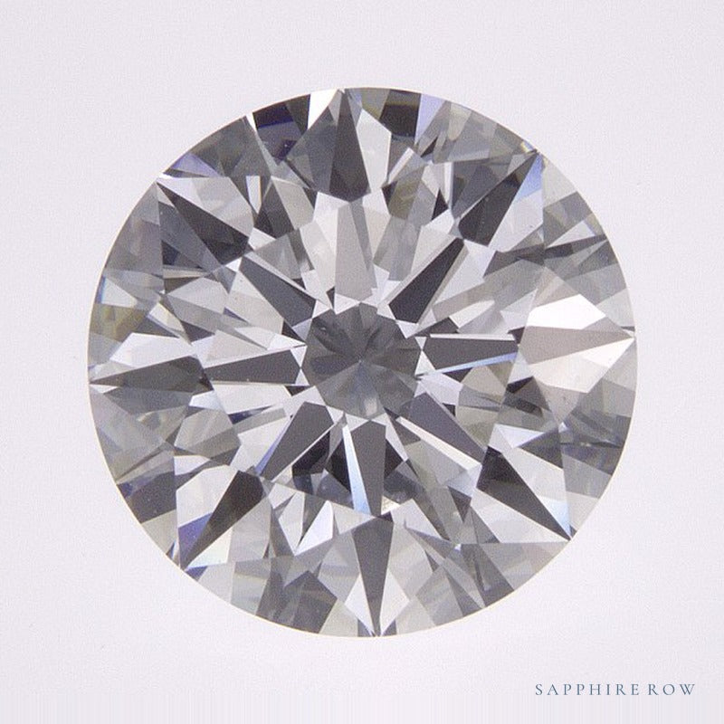 2.33 ct lab-grown diamond, round cut | Sapphire Row · cut7