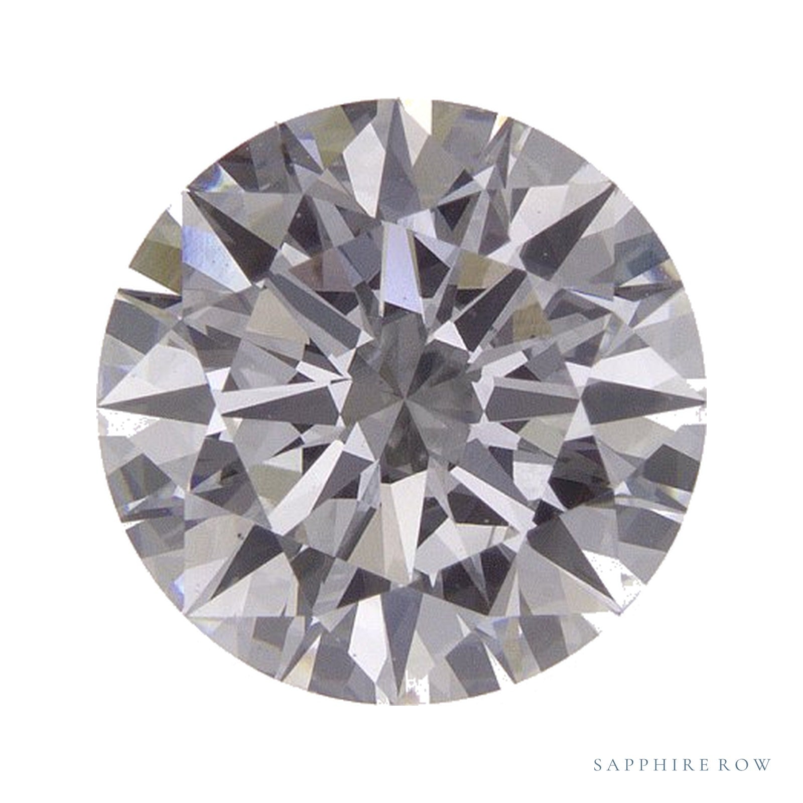 2.33 ct Round Lab-Grown Diamond – E VS1 — Sapphire Row · cut · cut2 · cut3 · cut4