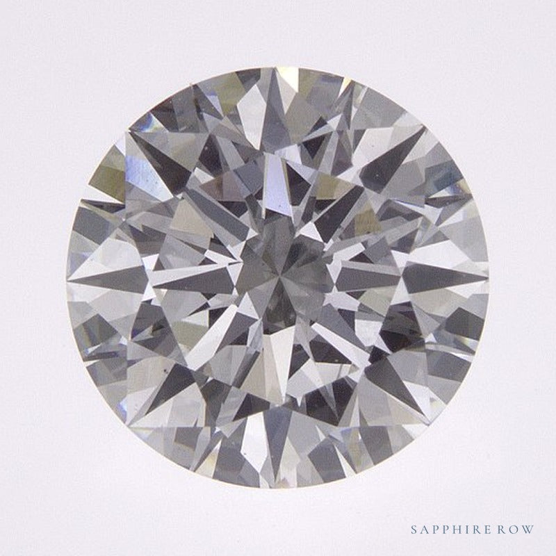 2.33 ct lab-grown diamond, round cut | Sapphire Row · cut7