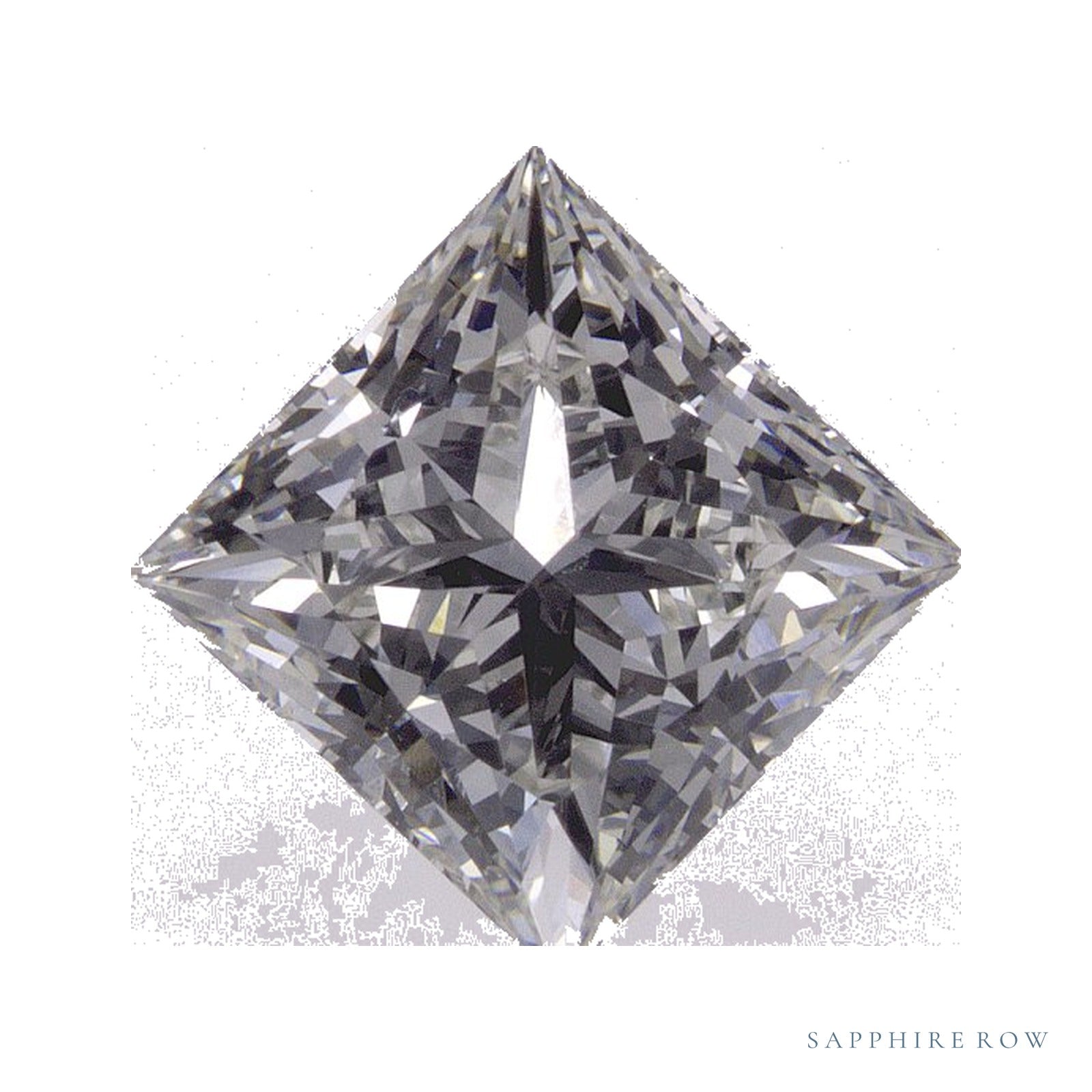 2.32 ct Square Lab-Grown Diamond – H VVS2 — Sapphire Row · cut · cut2 · cut3 · cut4