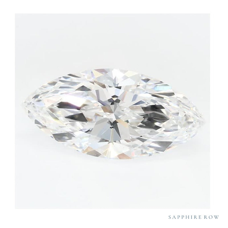 2.32 ct lab-grown diamond, marquise cut | Sapphire Row · cut7