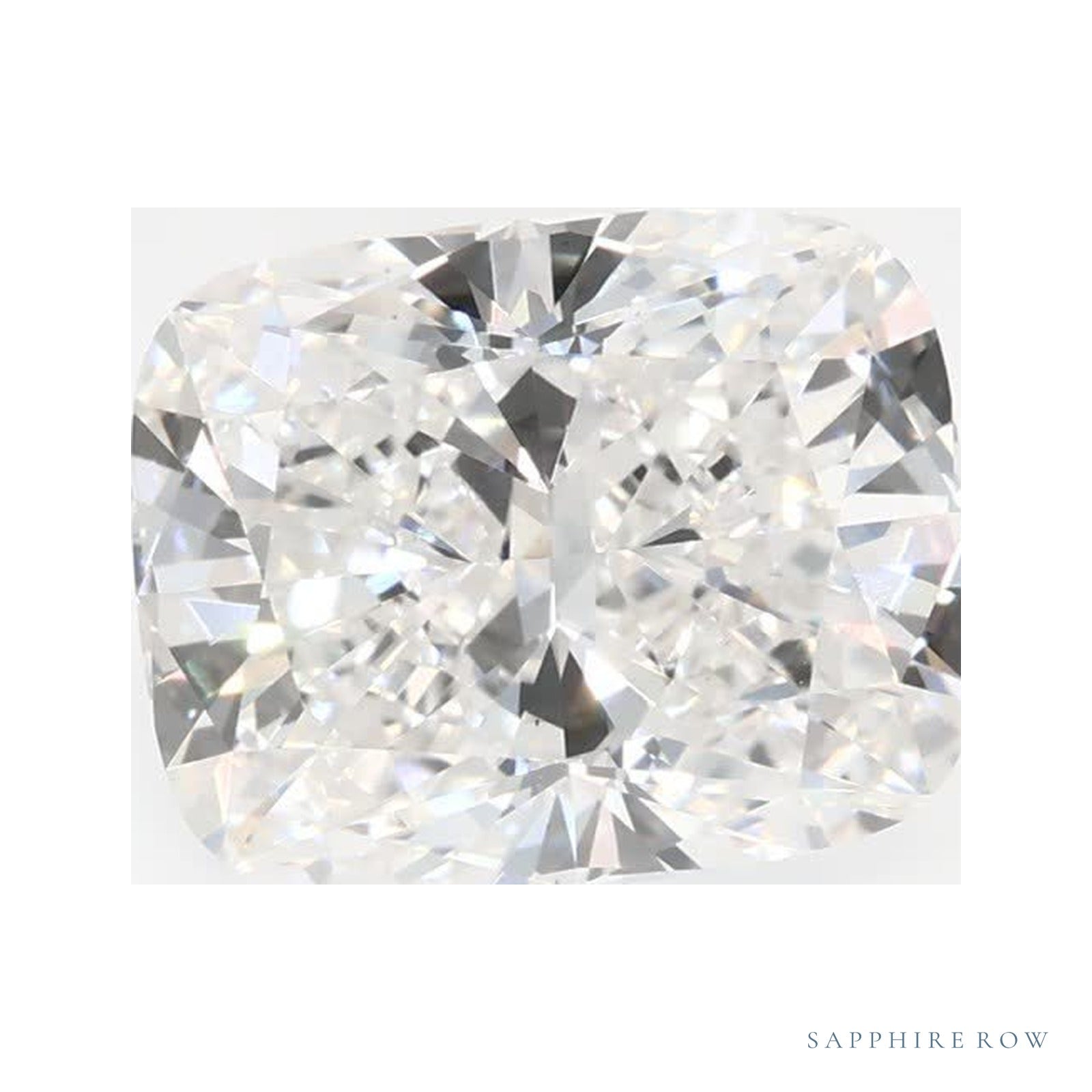 2.30 ct lab-grown diamond, elongated cushion cut | Sapphire Row · cut4
