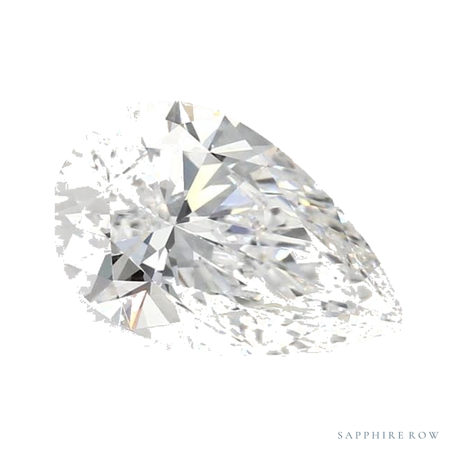 2.29 ct Pear Lab-Grown Diamond – E VVS2 — Sapphire Row · cut · cut2 · cut3 · cut4