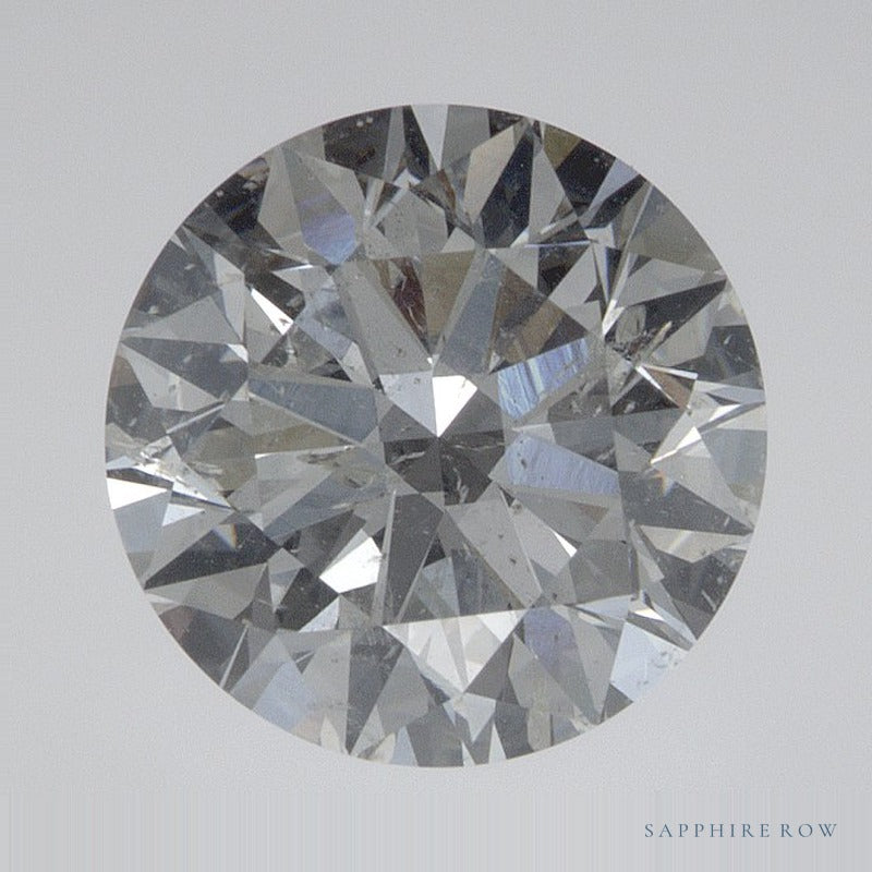 2.26 ct natural diamond, round cut | Sapphire Row · cut7
