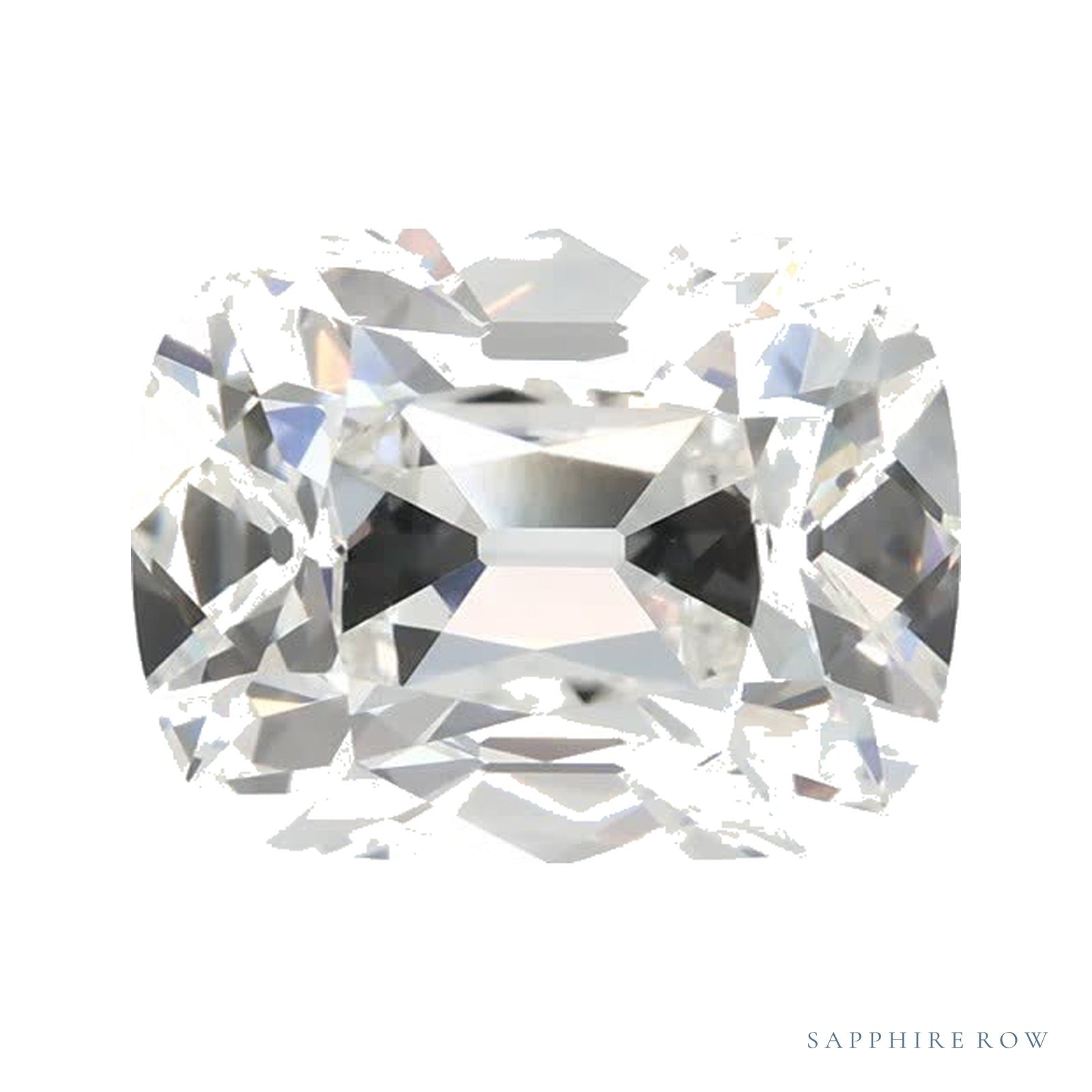 2.26 ct lab-grown diamond, elongated cushion cut | Sapphire Row · cut4