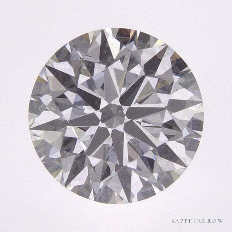 2.22 ct lab-grown diamond, round cut | Sapphire Row · cut7