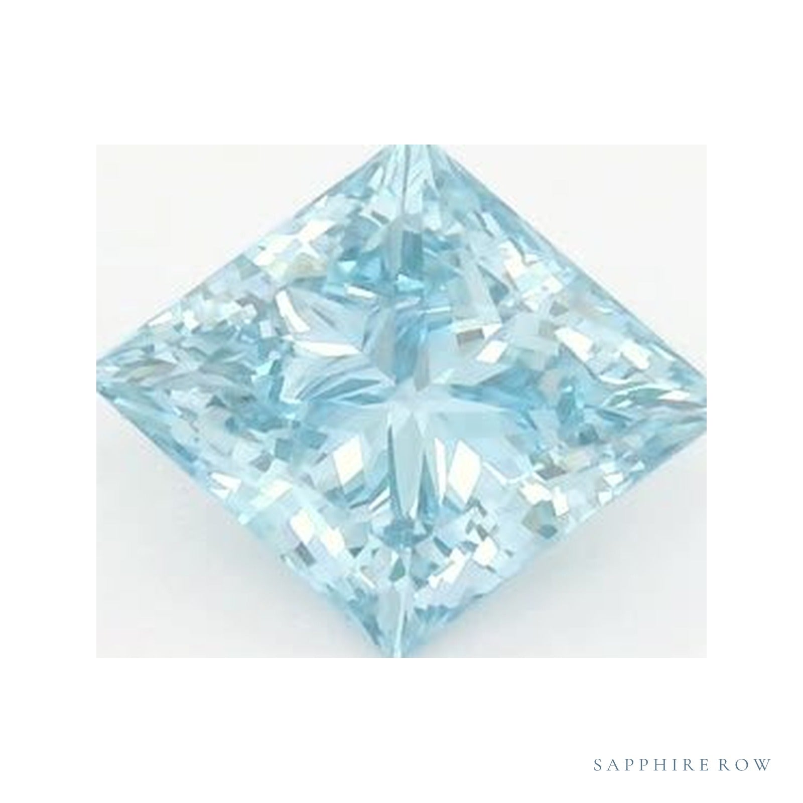 2.13 ct lab-grown fancy vivid blue diamond, square cut | Sapphire Row · cut4