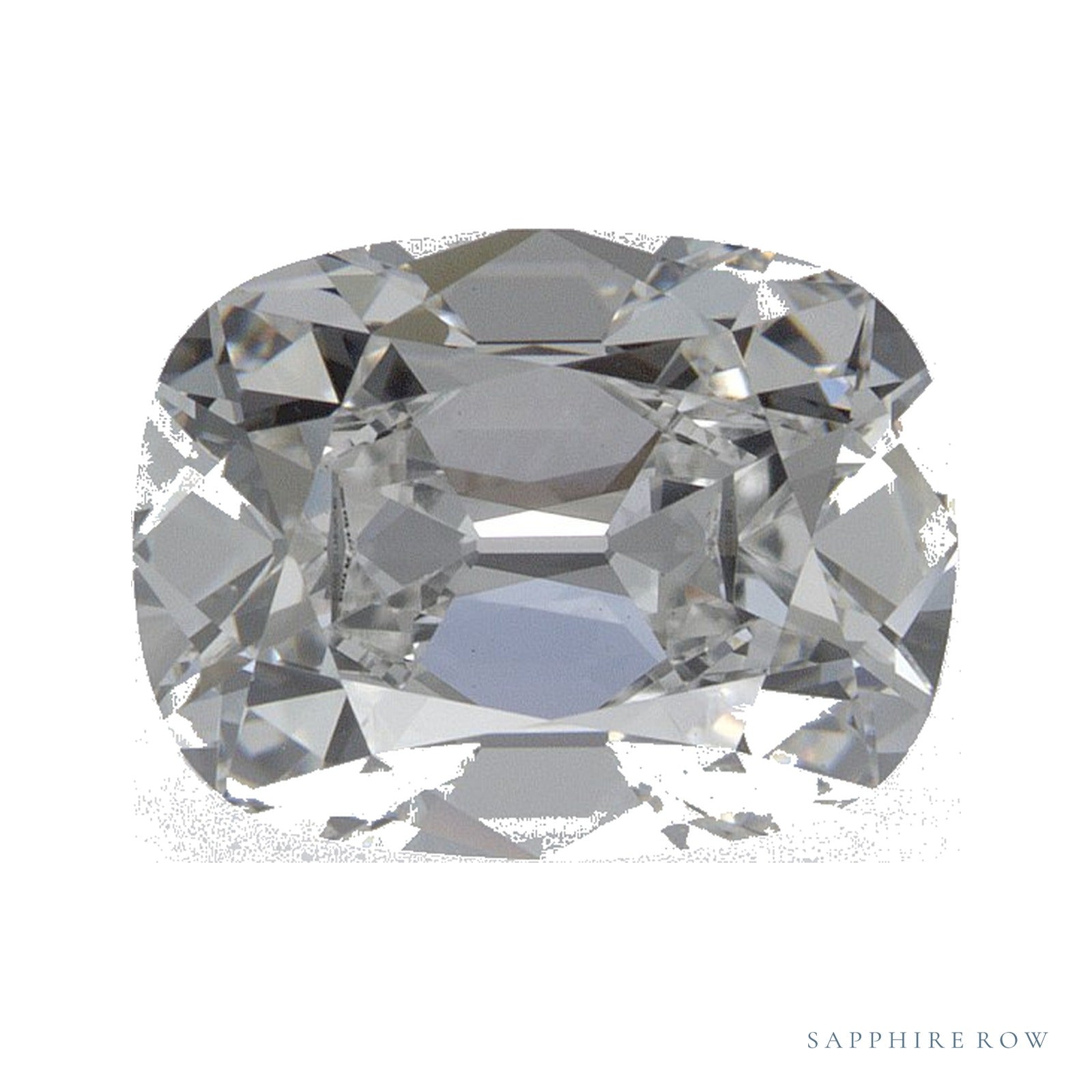 2.11 ct Elongated Cushion Lab-Grown Diamond – E VVS2 — Sapphire Row · cut · cut2 · cut3 · cut4