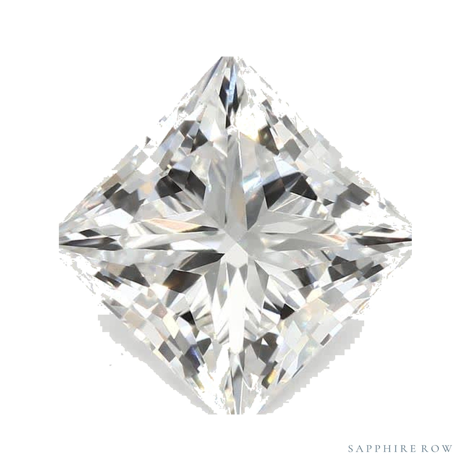 2.09 ct Square Lab-Grown Diamond – D VS1 — Sapphire Row · cut · cut2 · cut3 · cut4