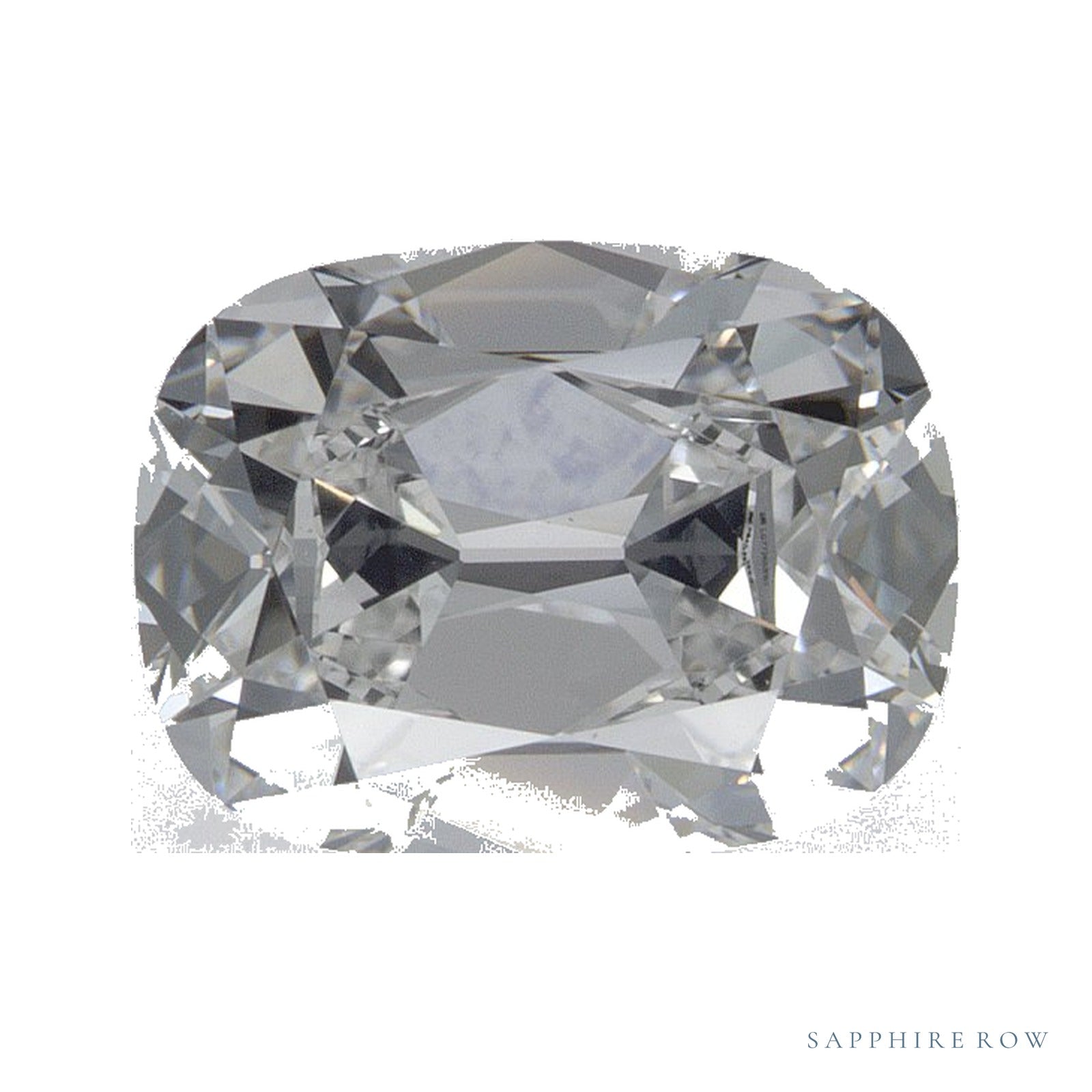 2.09 ct Elongated Cushion Lab-Grown Diamond – E VVS1 — Sapphire Row · cut · cut2 · cut3 · cut4
