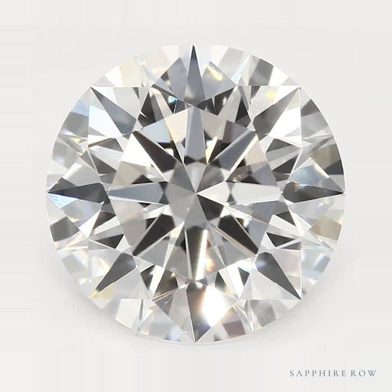 2.09 ct lab-grown diamond, round cut | Sapphire Row · cut7