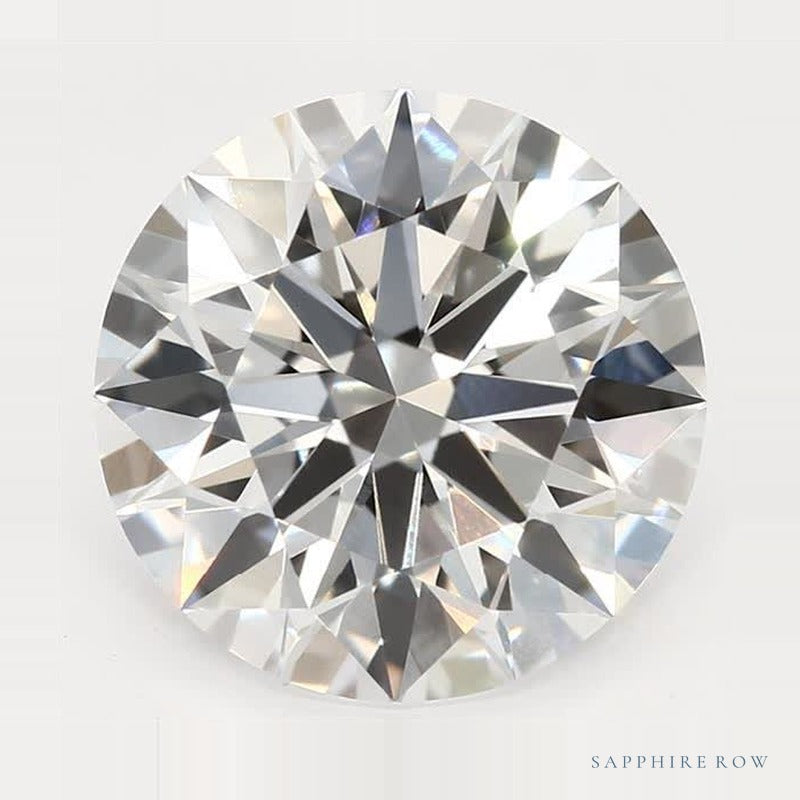 2.09 ct lab-grown diamond, round cut | Sapphire Row · cut7