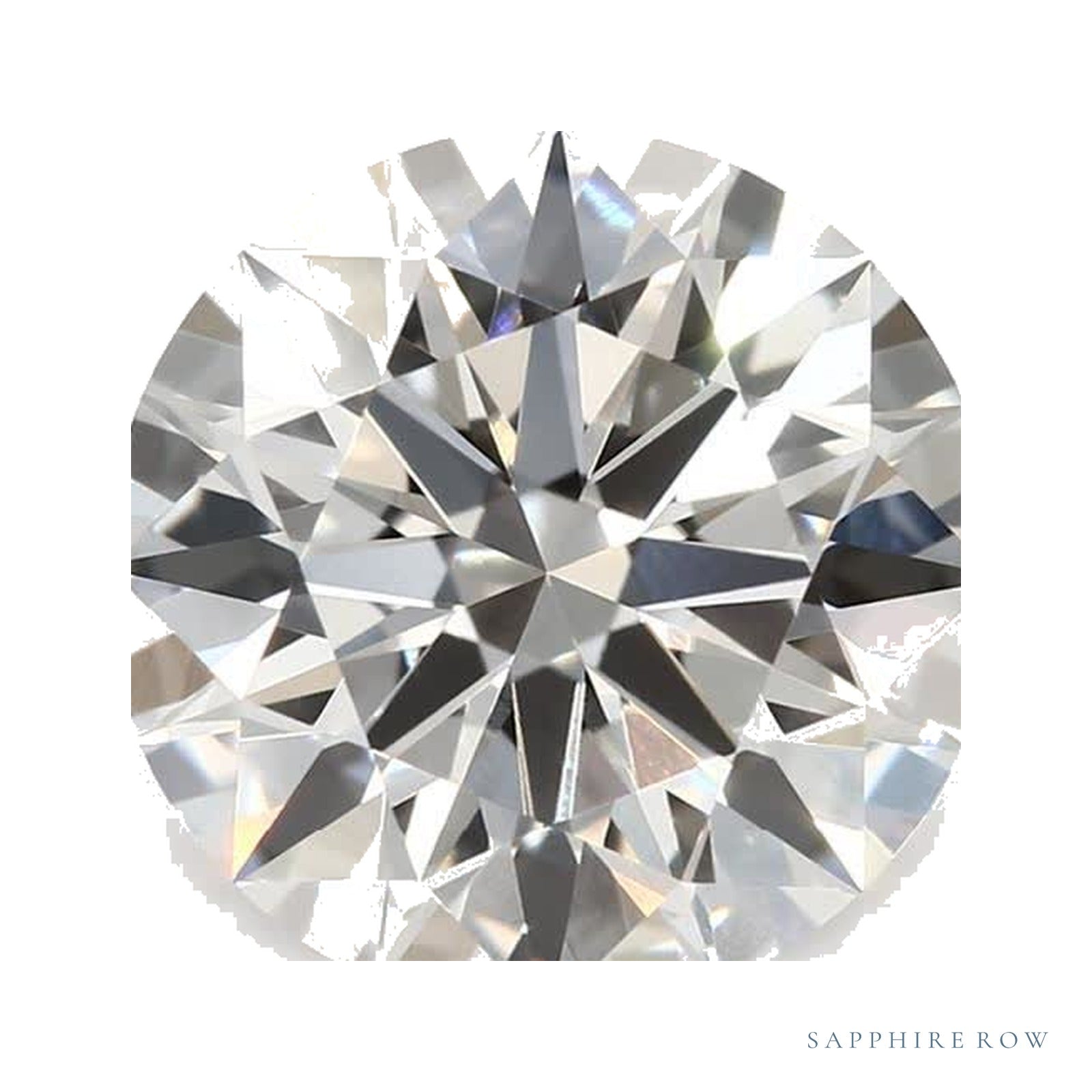 2.09 ct Round Lab-Grown Diamond – E VS1 — Sapphire Row · cut · cut2 · cut3 · cut4