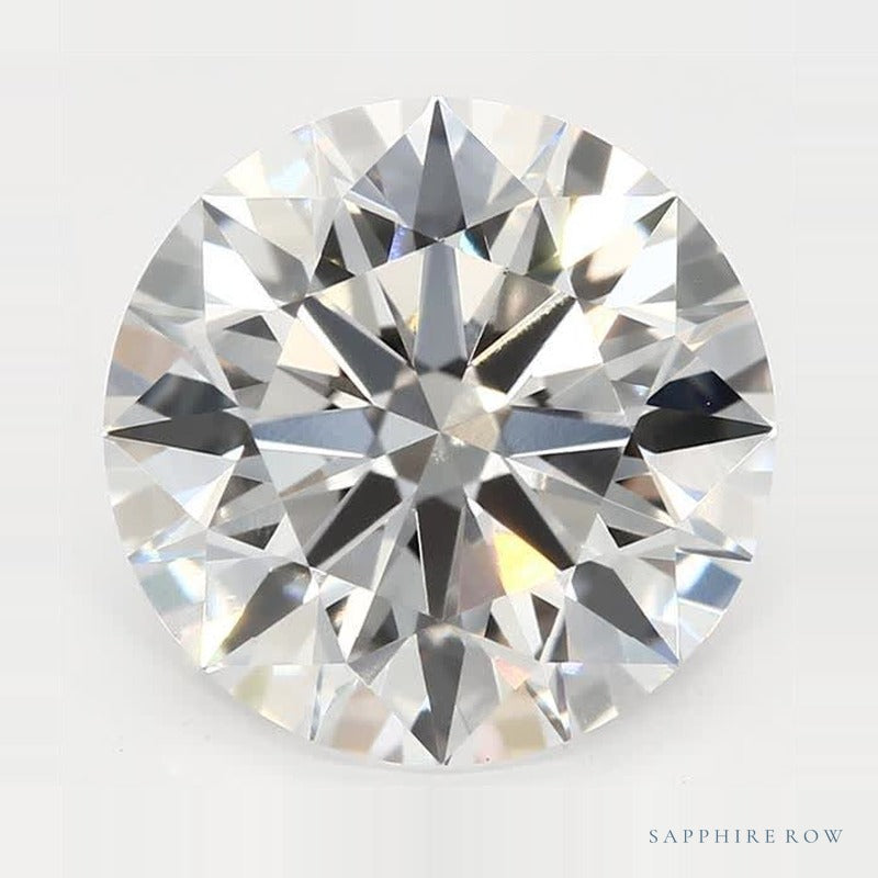 2.09 ct lab-grown diamond, round cut | Sapphire Row · cut7