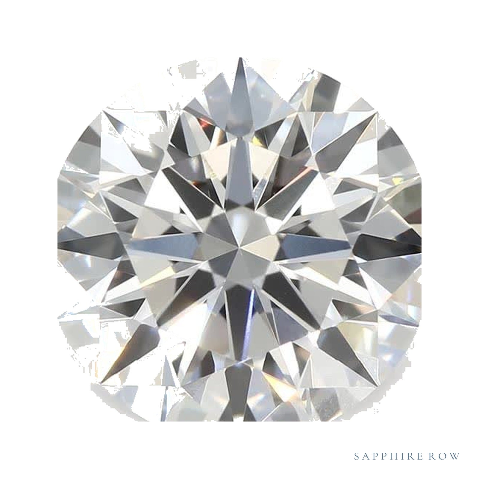 2.09 ct lab-grown diamond, round cut | Sapphire Row · cut4