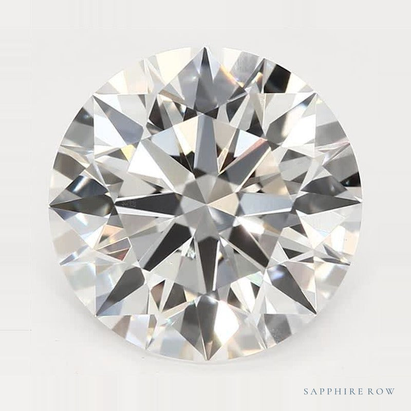2.09 ct lab-grown diamond, round cut | Sapphire Row · cut7