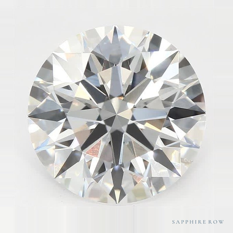 2.09 ct lab-grown diamond, round cut | Sapphire Row · cut7