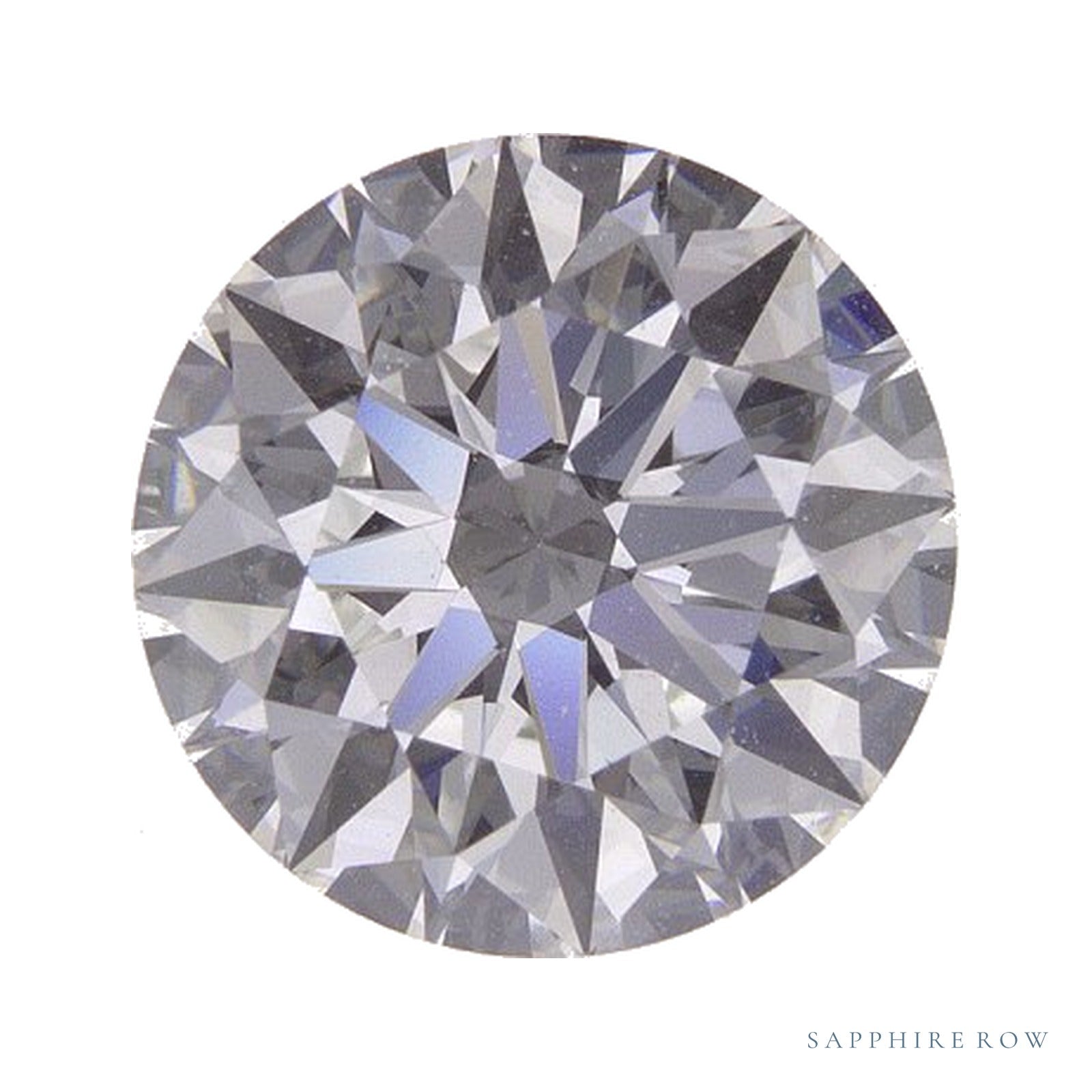 2.09 ct Round Lab-Grown Diamond – E VS1 — Sapphire Row · cut · cut2 · cut3 · cut4