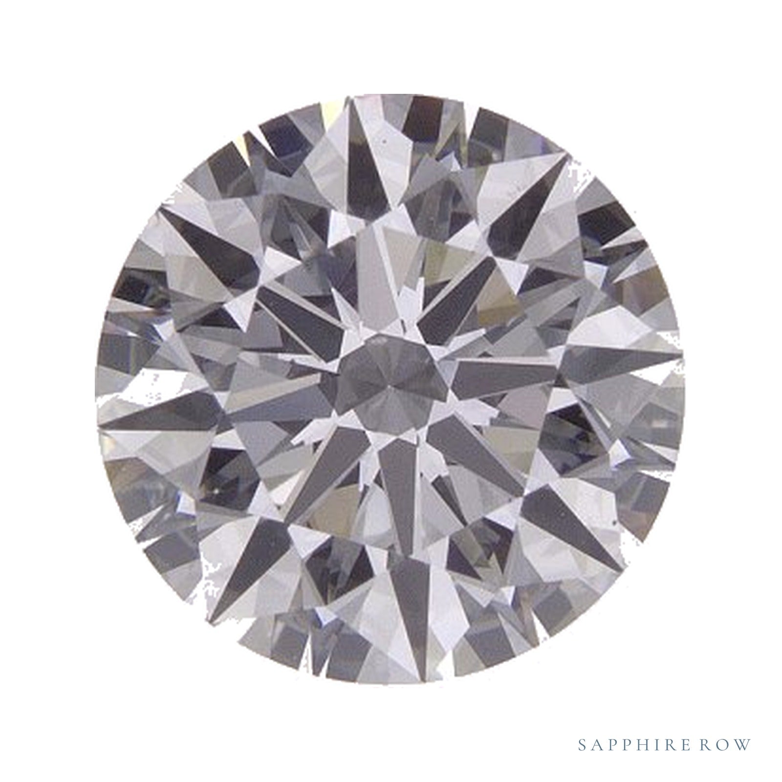 2.09 ct lab-grown diamond, round cut | Sapphire Row · cut4