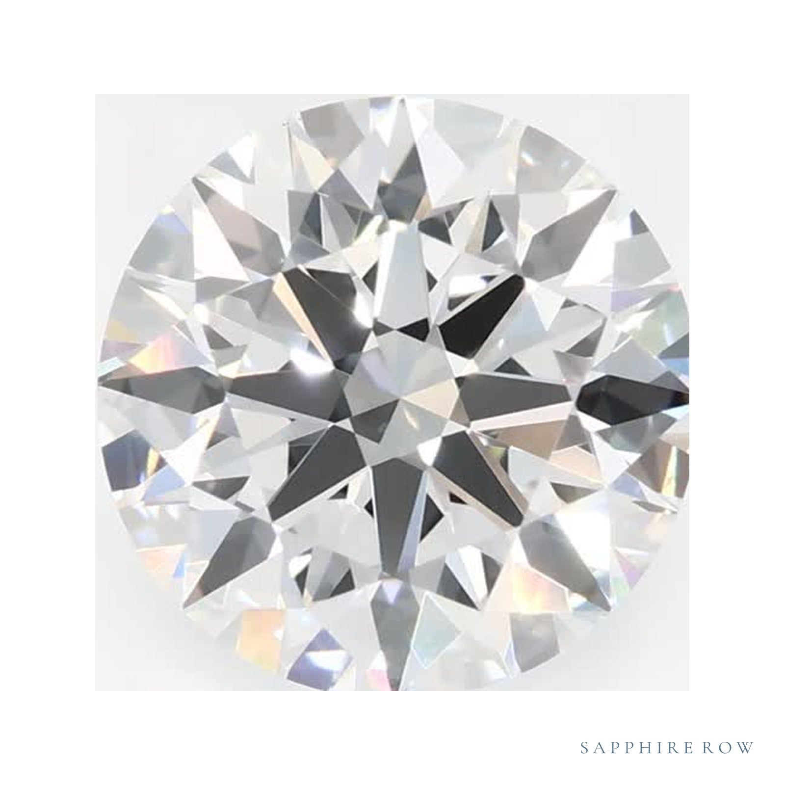 2.09 ct Round Lab-Grown Diamond – D VS1 — Sapphire Row · cut · cut2 · cut3 · cut4
